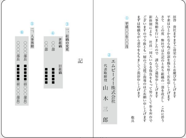 挨拶状 三つ折り洋長3封筒 宛名印刷 オリジナル挨拶文 封入封緘envelope O C 挨拶状印刷