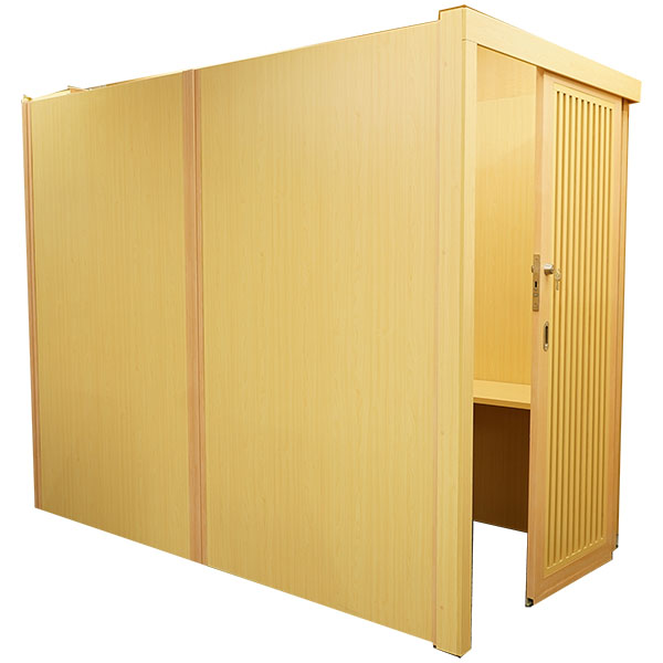 集中ブース「EDOブース」木製個室 1人用Sサイズbooth1|木製個室